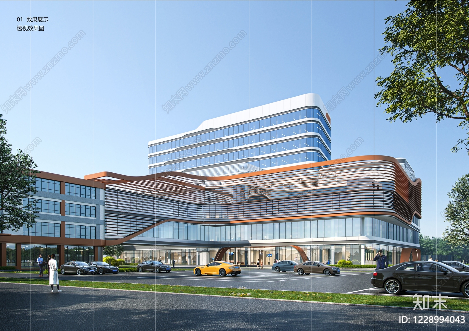 医院建筑cad施工图下载【ID:1228994043】