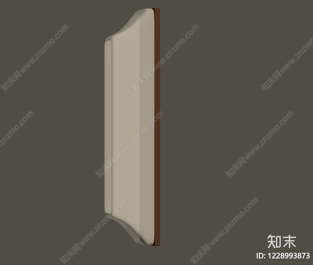 奶油风长条壁灯SU模型下载【ID:1228993873】