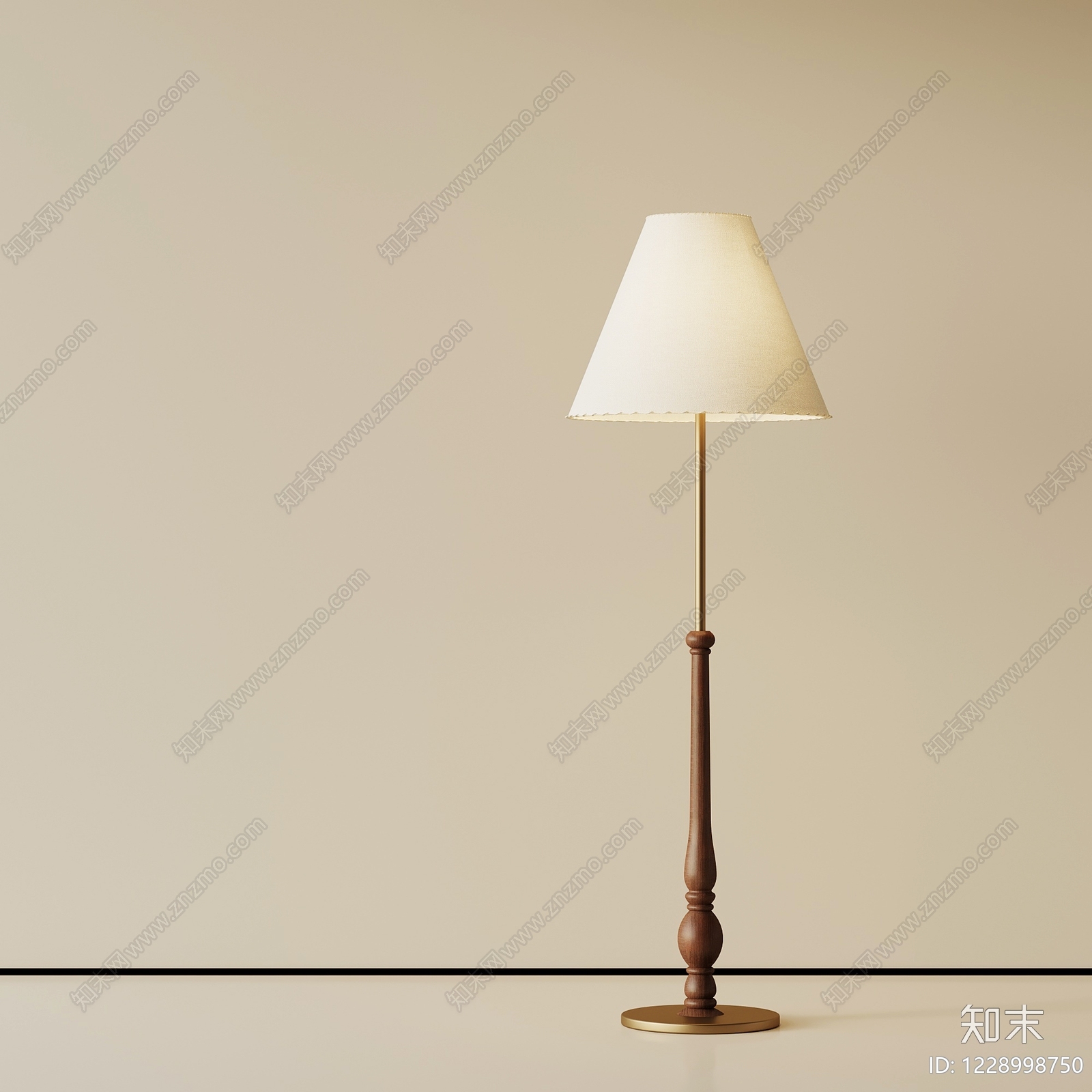 中古风户外落地灯SU模型下载【ID:1228998750】