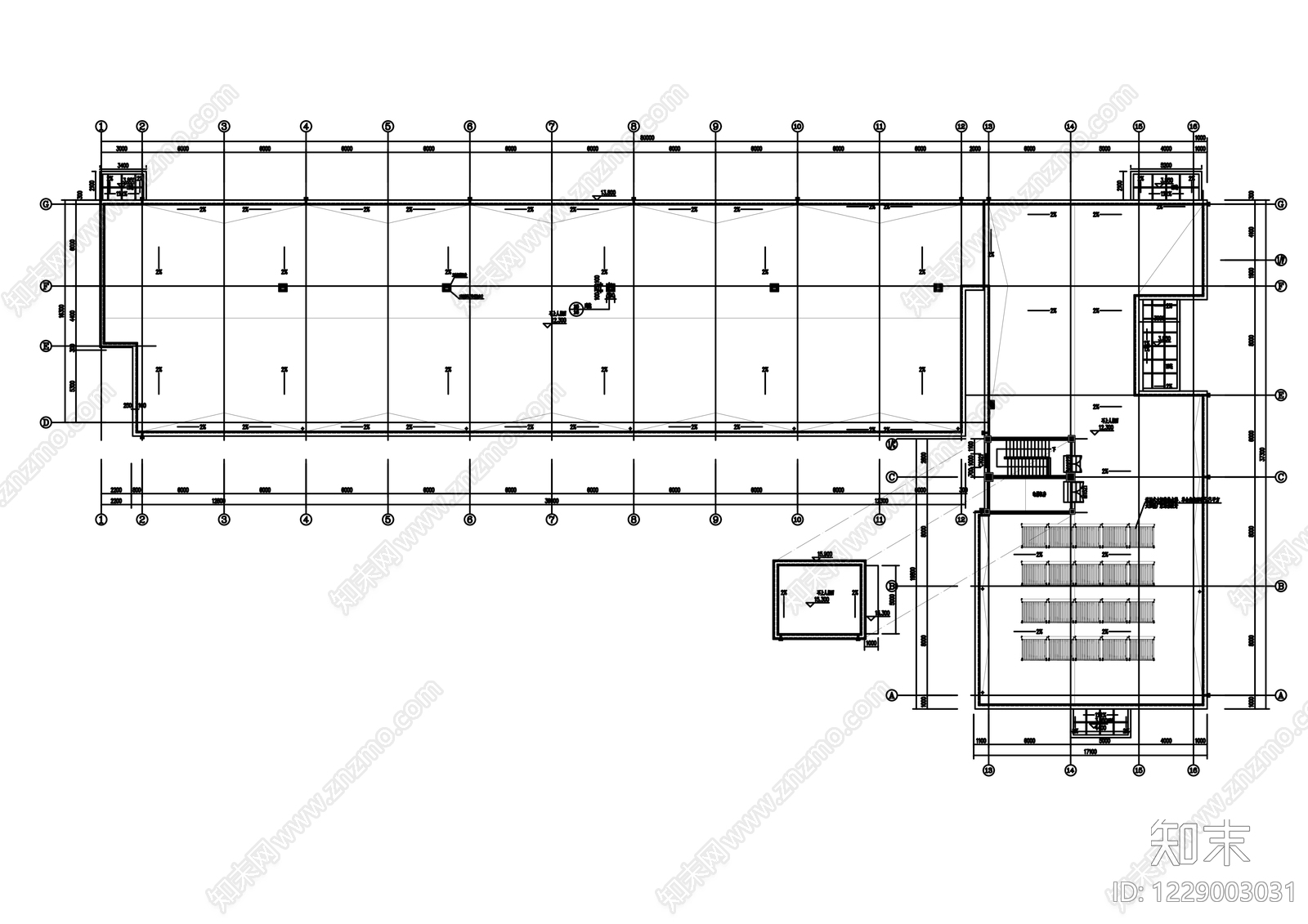 幼儿园建筑cad施工图下载【ID:1229003031】