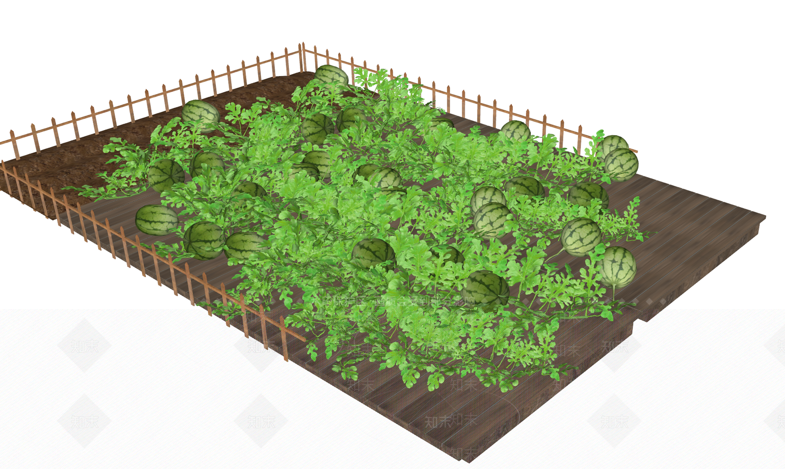 田园草本植物SU模型下载【ID:1229023923】