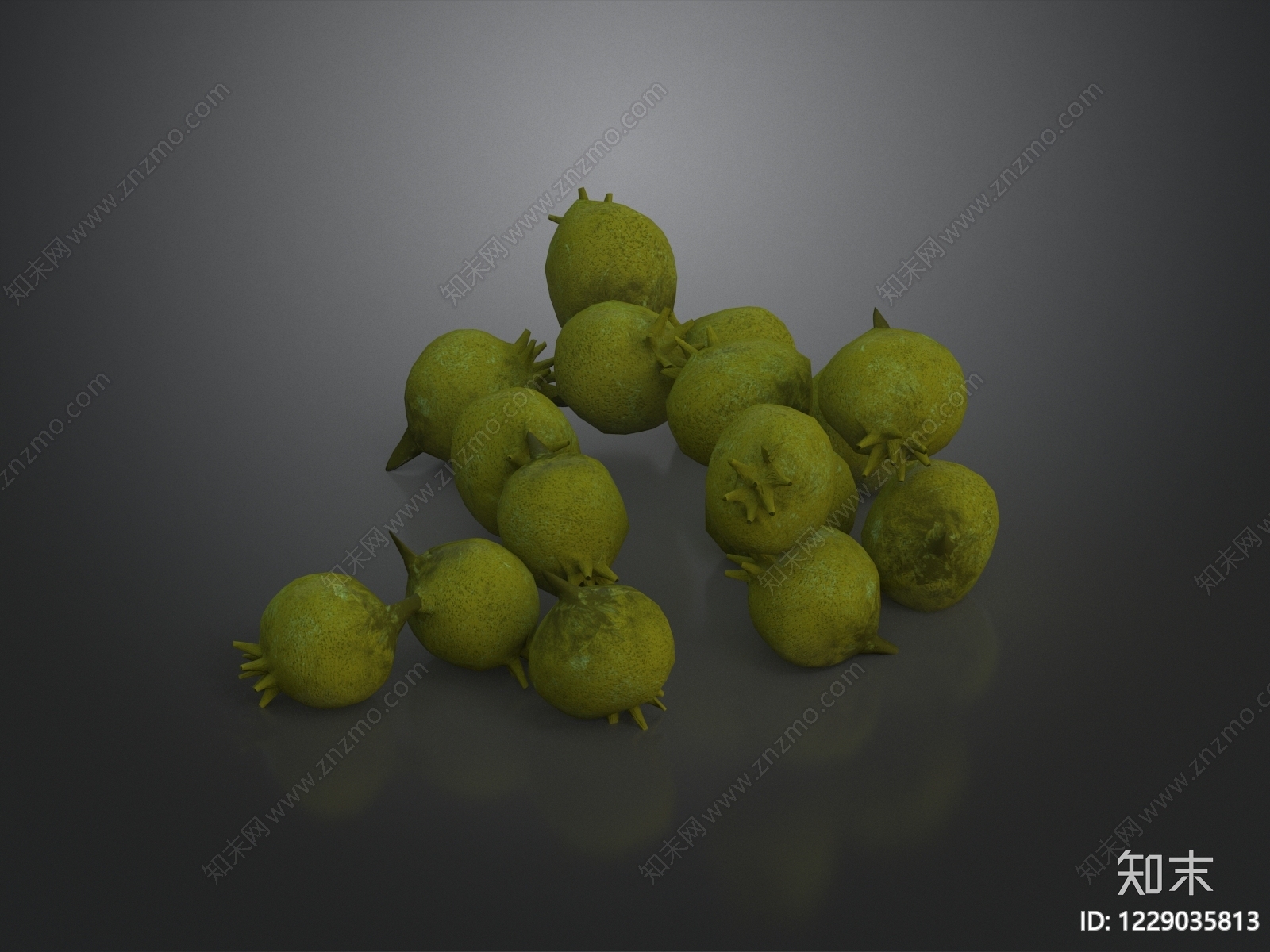 侘寂其他绿植3D模型下载【ID:1229035813】