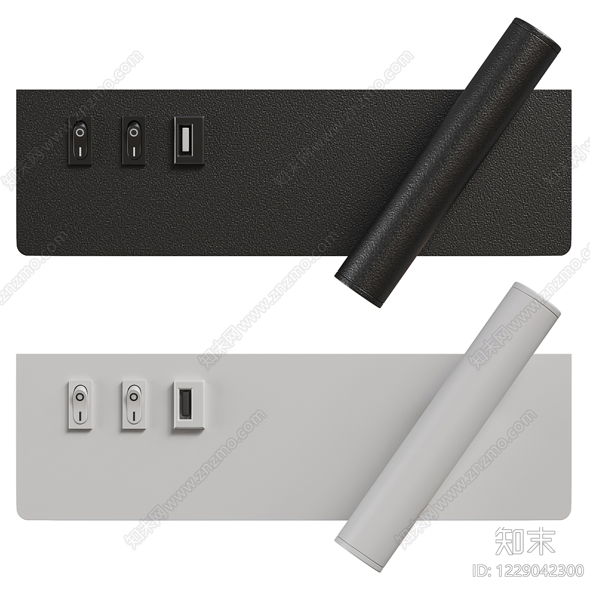 现代简约墙布3D模型下载【ID:1229042300】