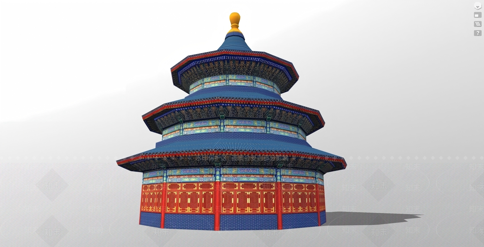 中式古建古建3D模型下载【ID:1229052348】