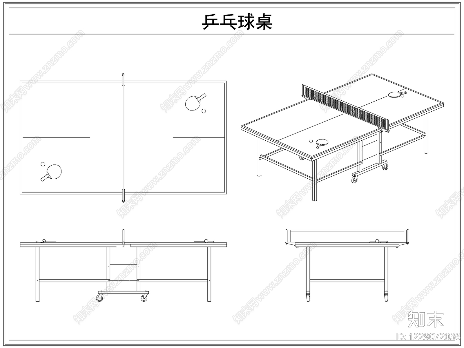 运动器材CAD图纸