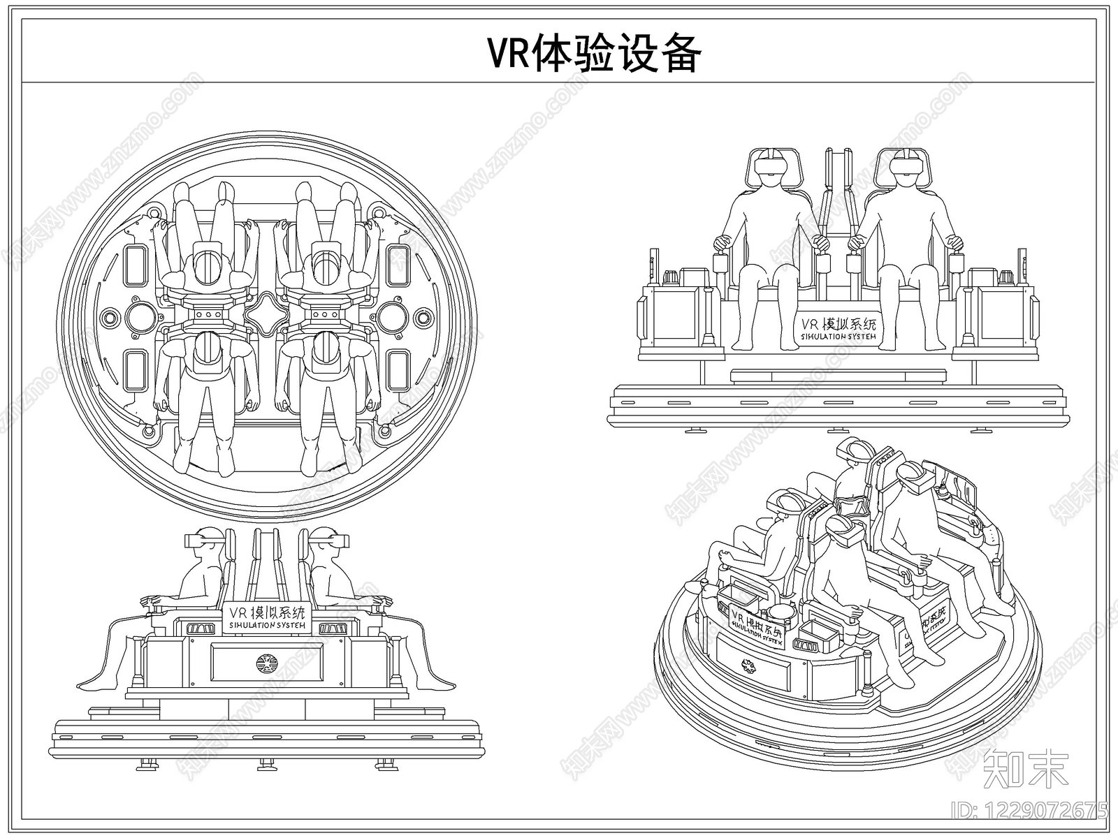 综合器材设备图库CAD图纸