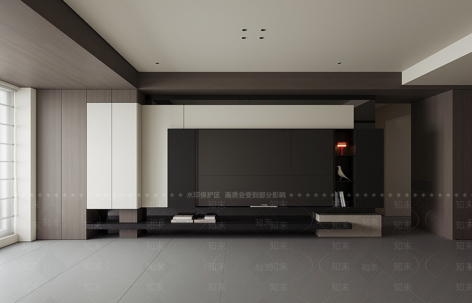 意式极简电视背景墙3D模型下载【ID:1229082668】