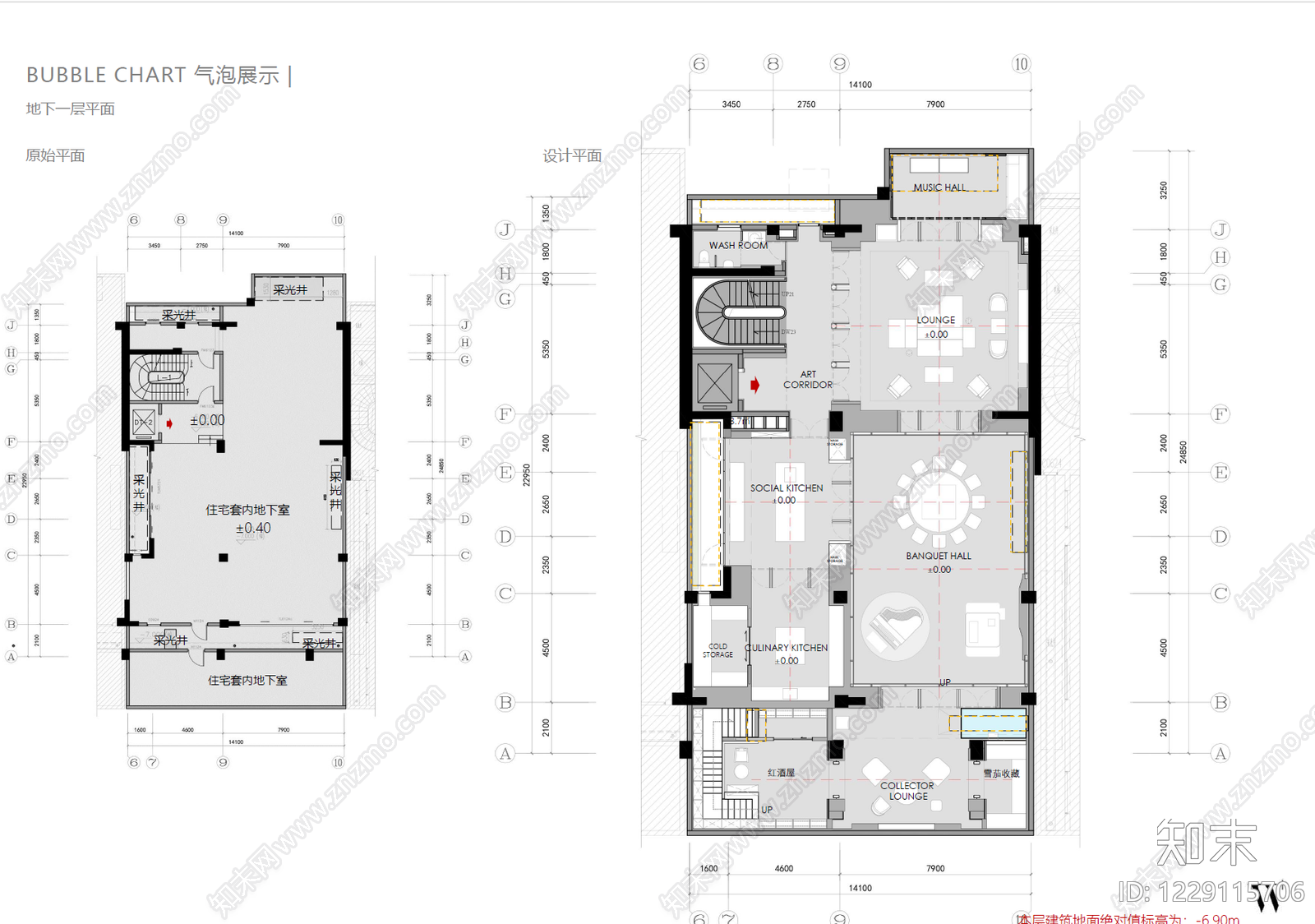 别墅cad施工图下载【ID:1229115706】