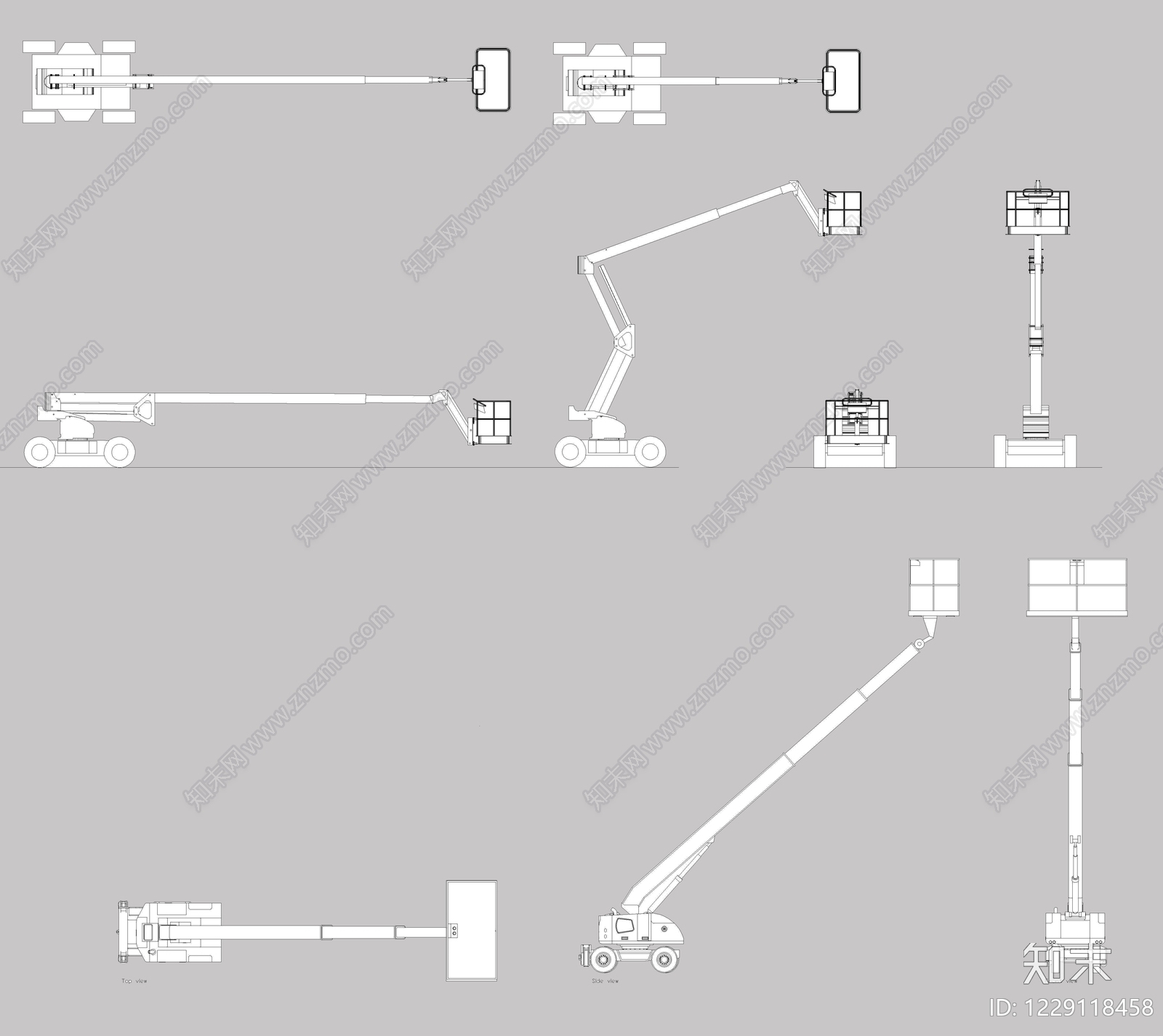 交通工具图库CAD图纸