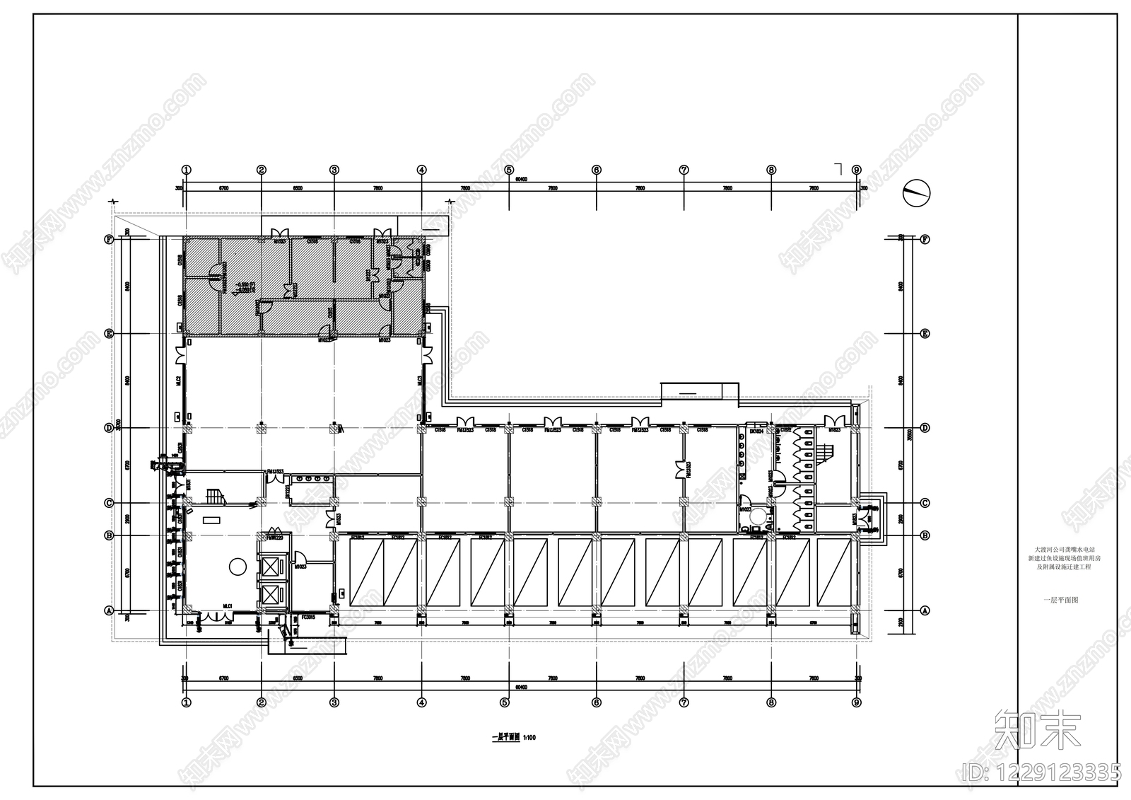 其他居住建筑cad施工图下载【ID:1229123335】