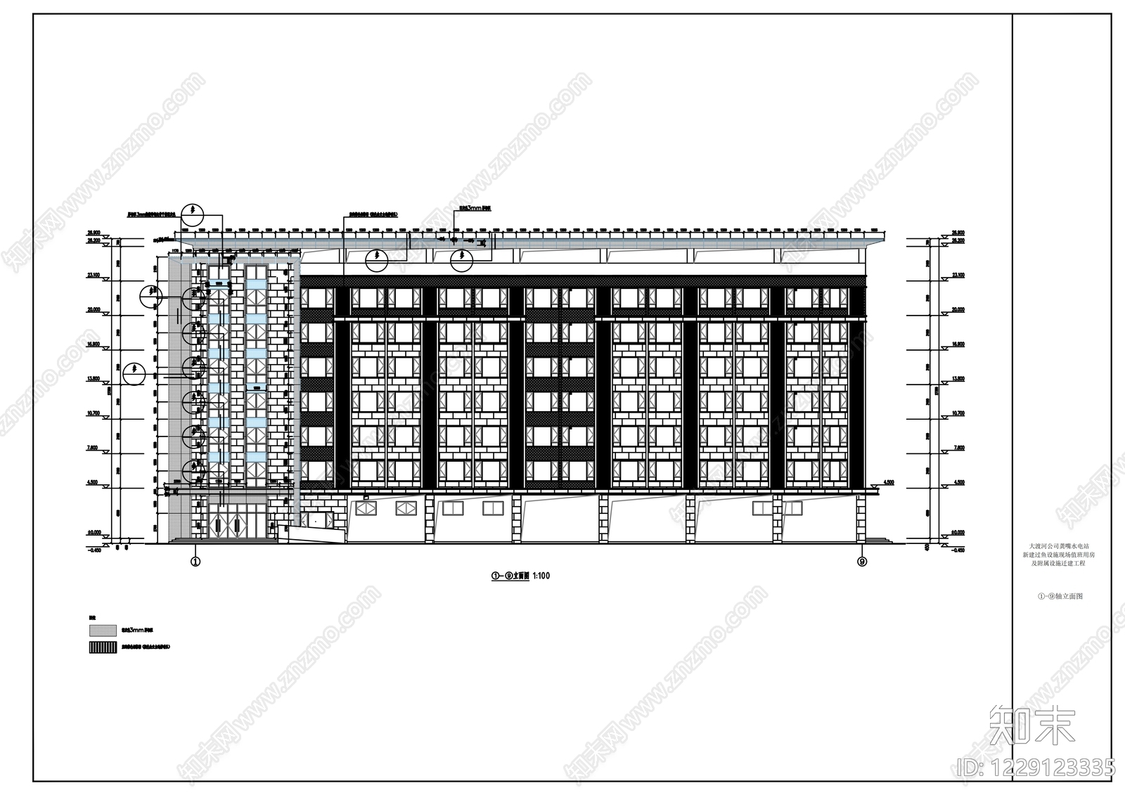 其他居住建筑cad施工图下载【ID:1229123335】