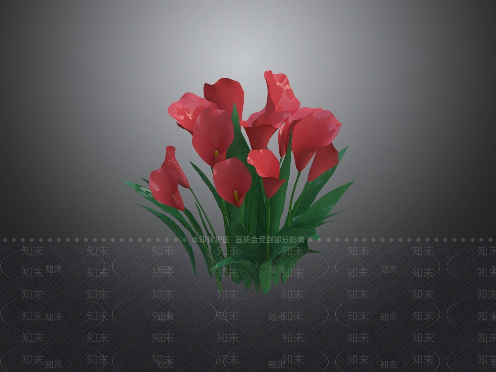 现代休憩花园3D模型下载【ID:1229126187】