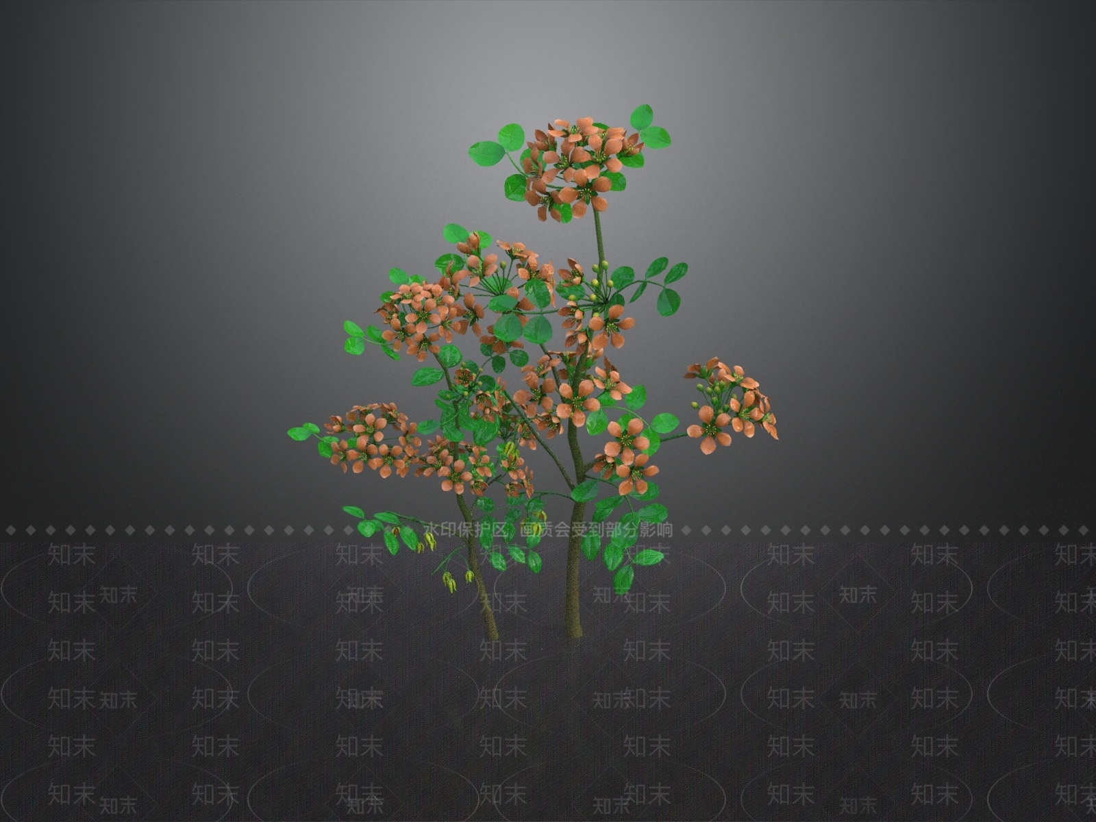休憩花园3D模型下载【ID:1229126804】