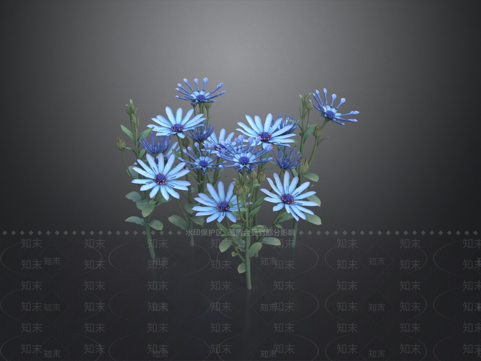 休憩花园3D模型下载【ID:1229126988】