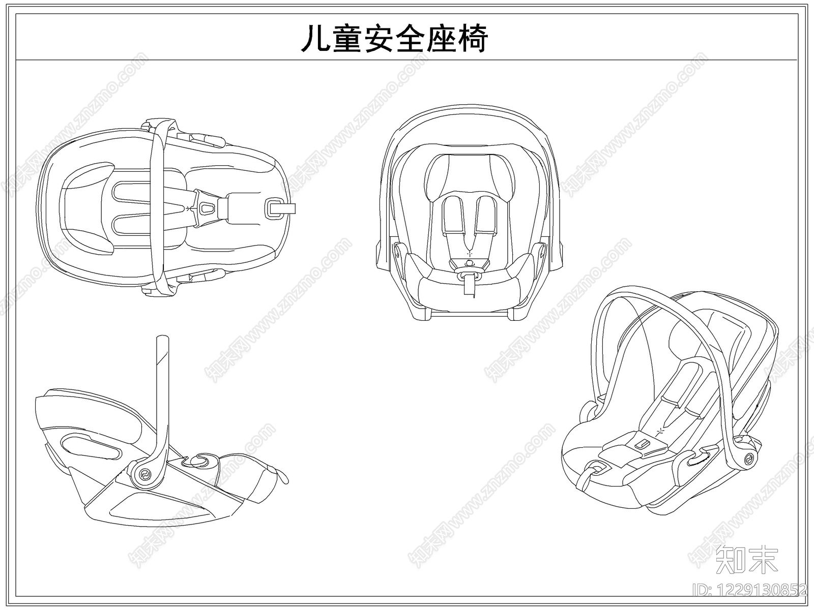 儿童器材CAD图纸