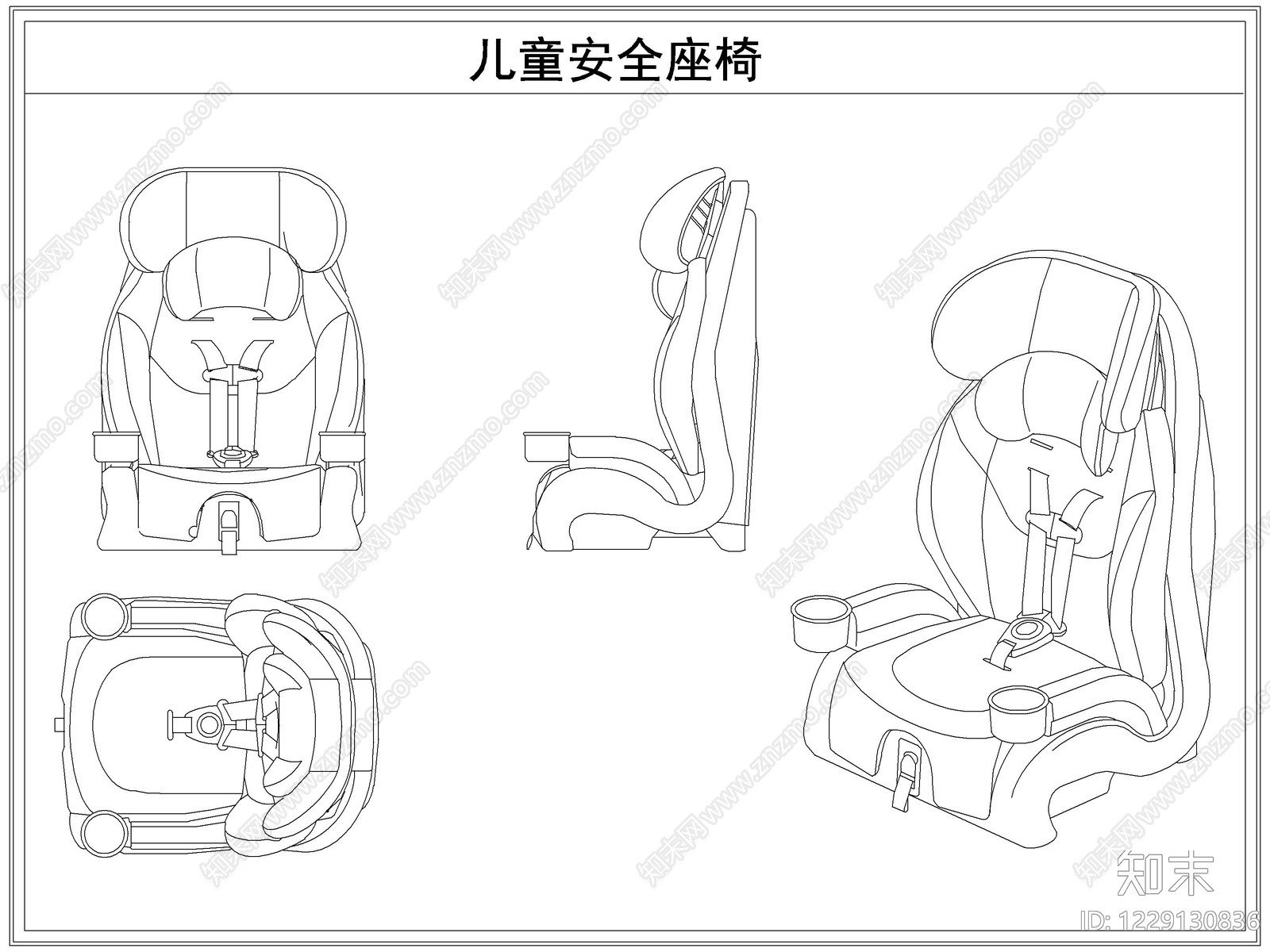 儿童器材CAD图纸