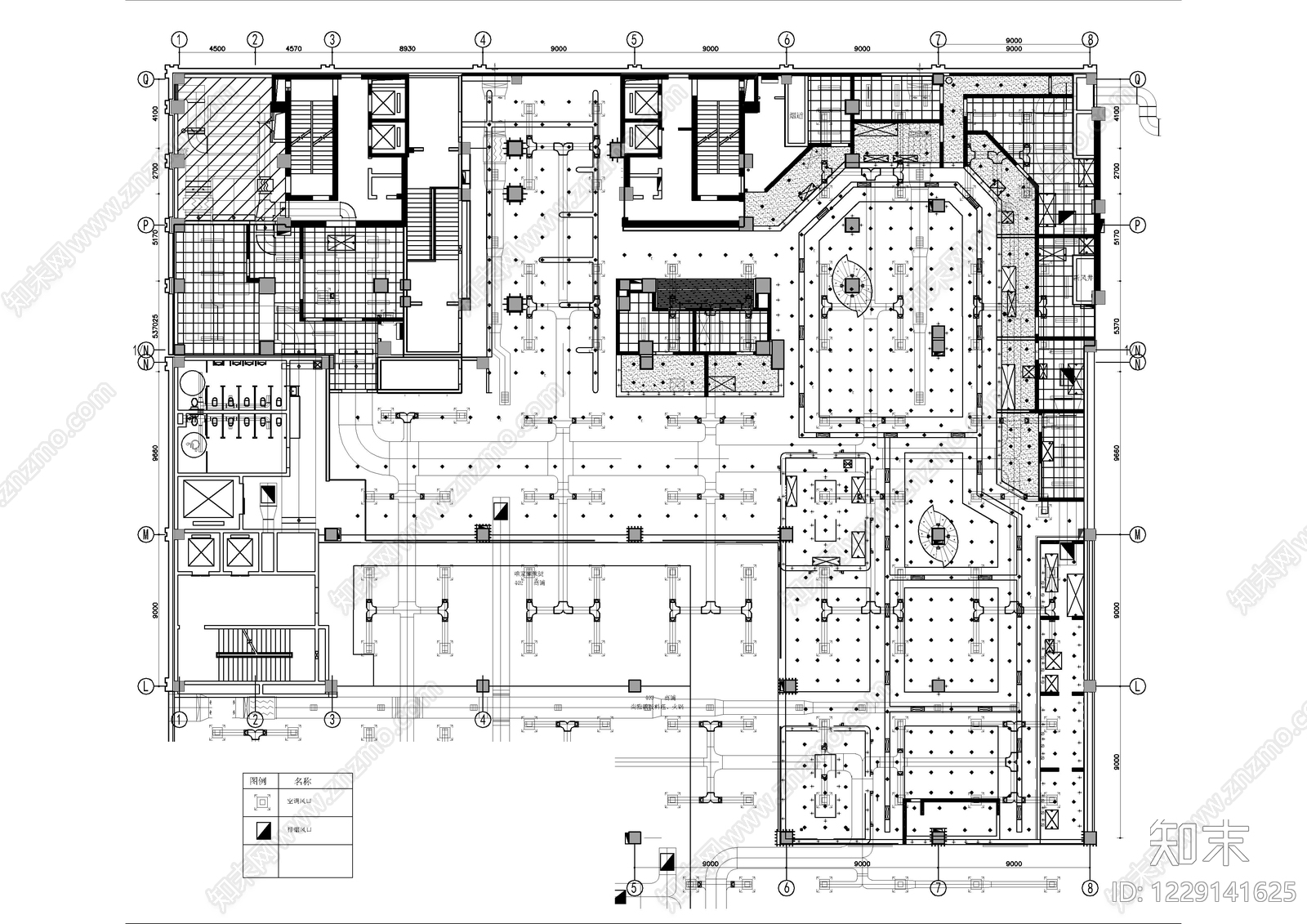 火灾报警系统cad施工图下载【ID:1229141625】