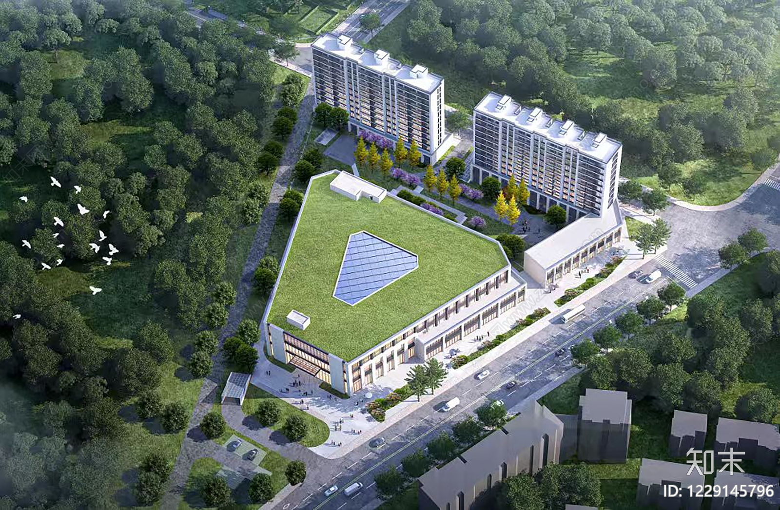 农贸市场建筑CAD图纸