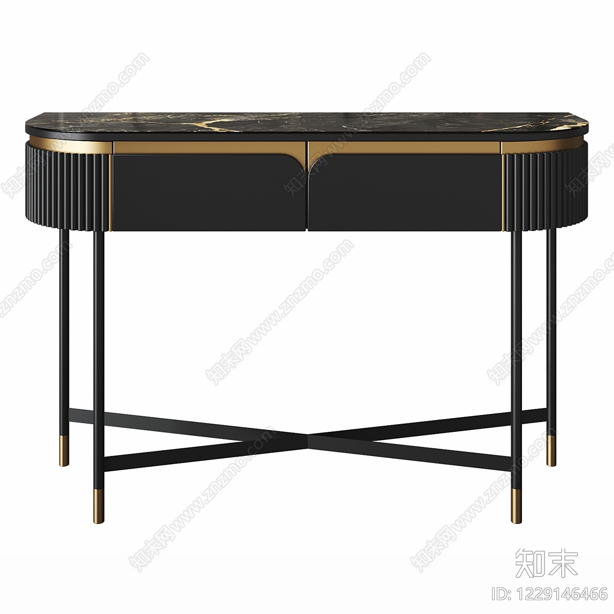 轻奢梳妆台3D模型下载【ID:1229146466】