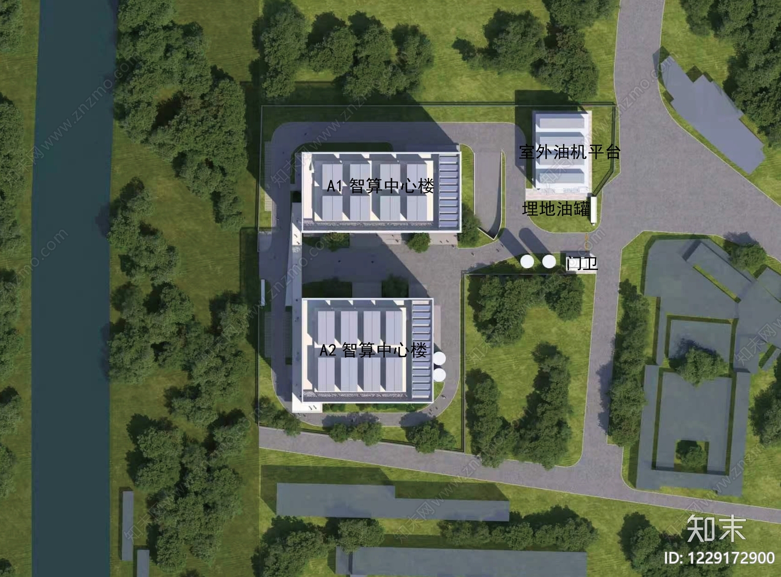 办公楼建筑CAD图纸