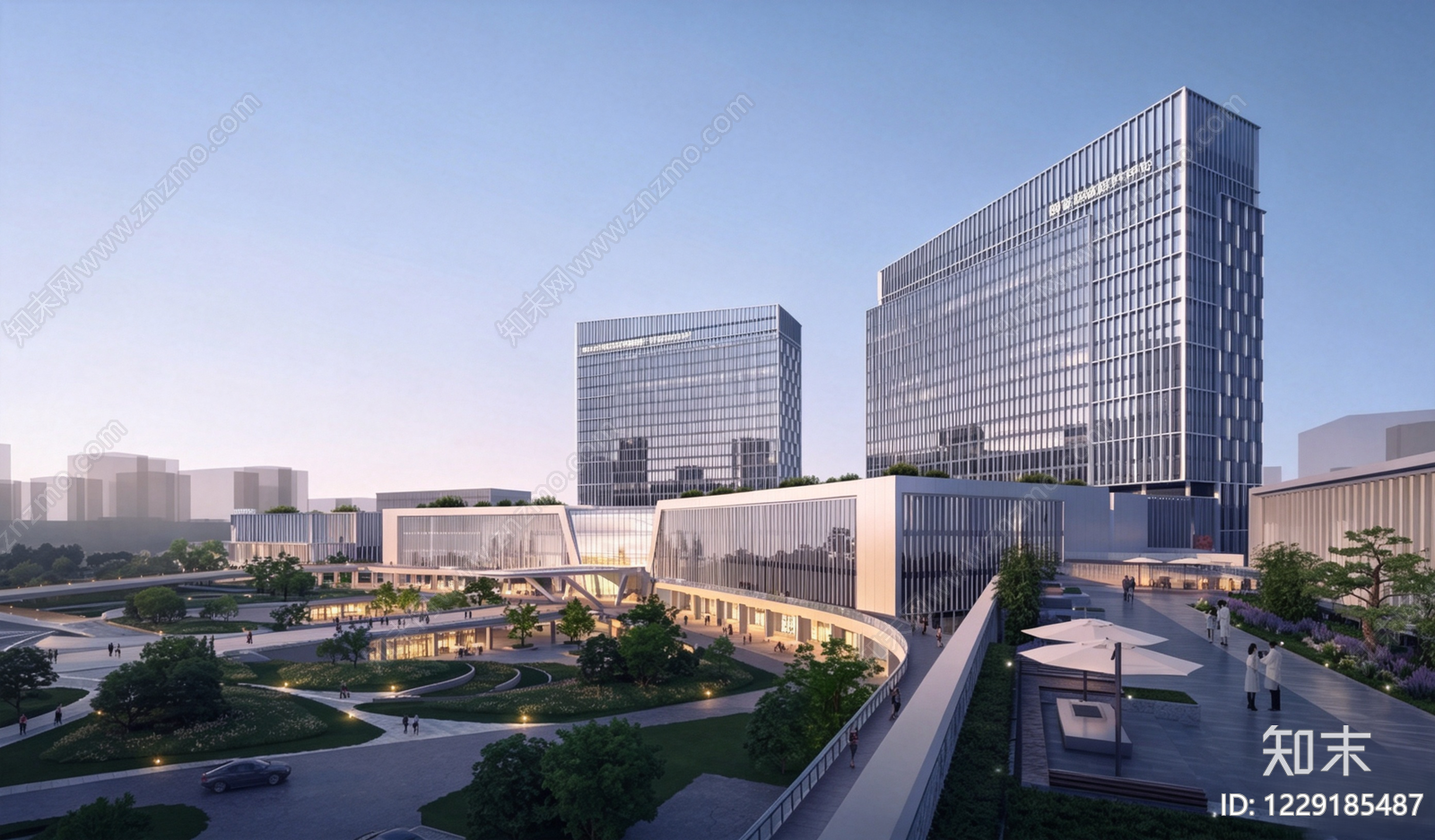 医院建筑cad施工图下载【ID:1229185487】