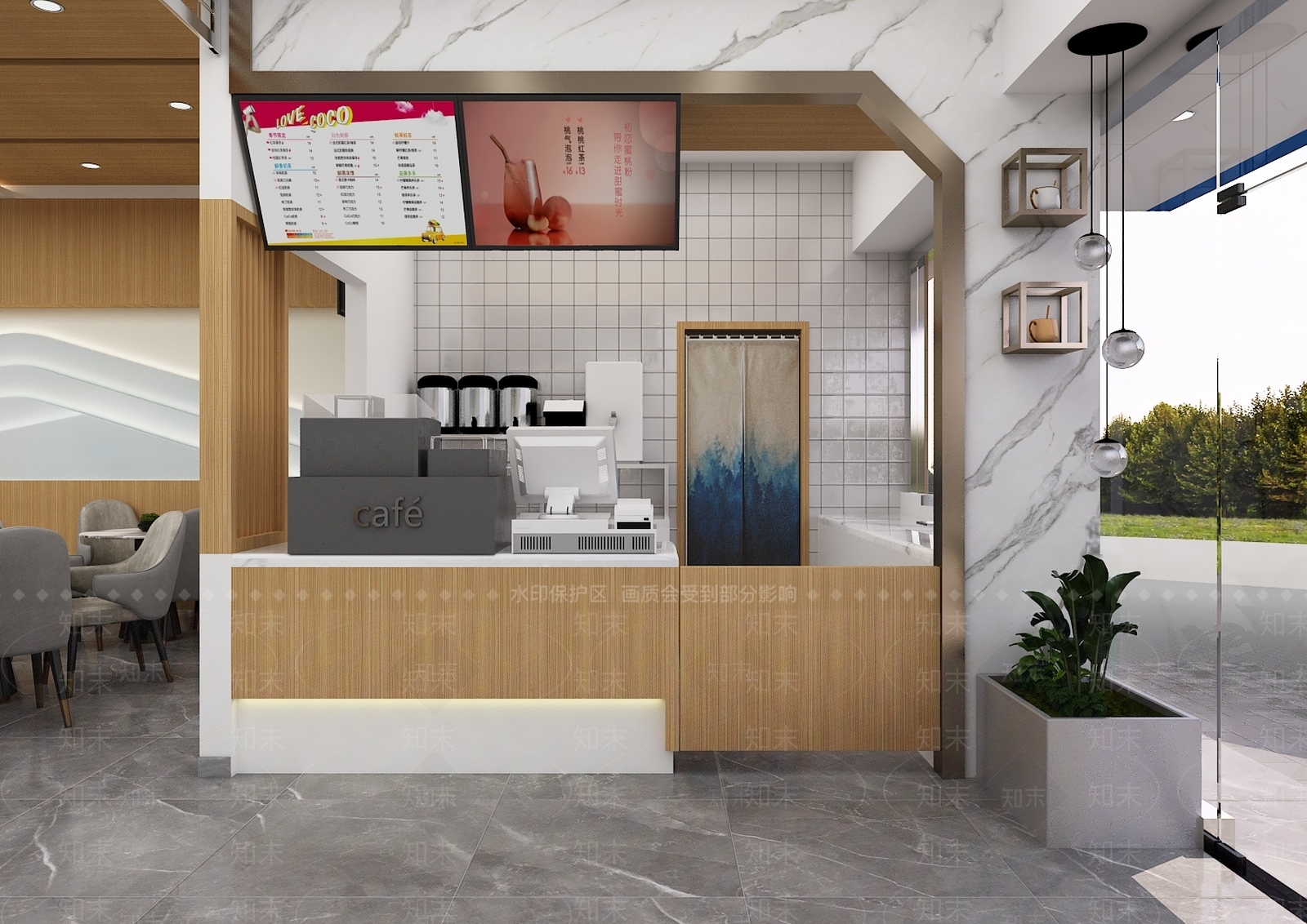 现代简约科技展厅3D模型下载【ID:1229185758】