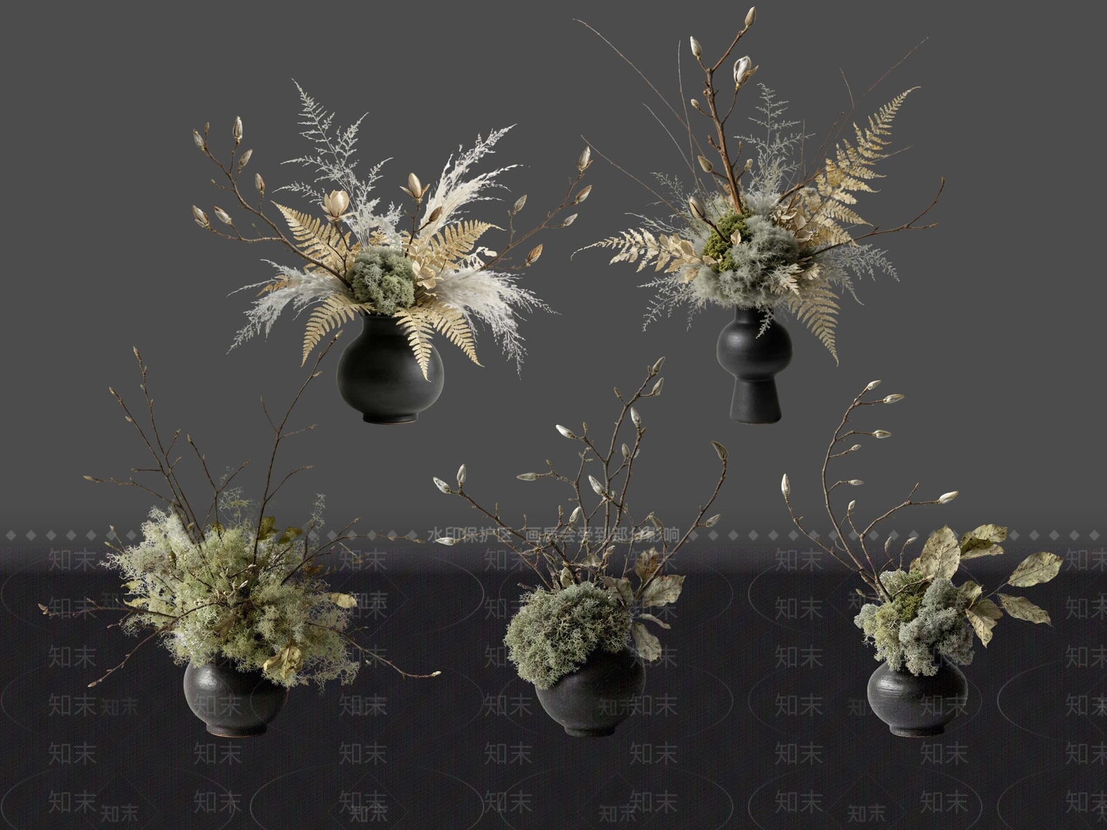 侘寂花瓶SU模型下载【ID:1229194475】