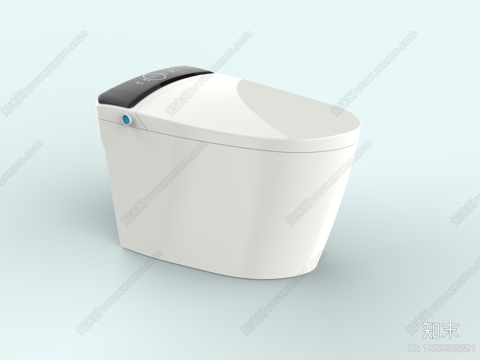 现代简约马桶SU模型下载【ID:1229202391】