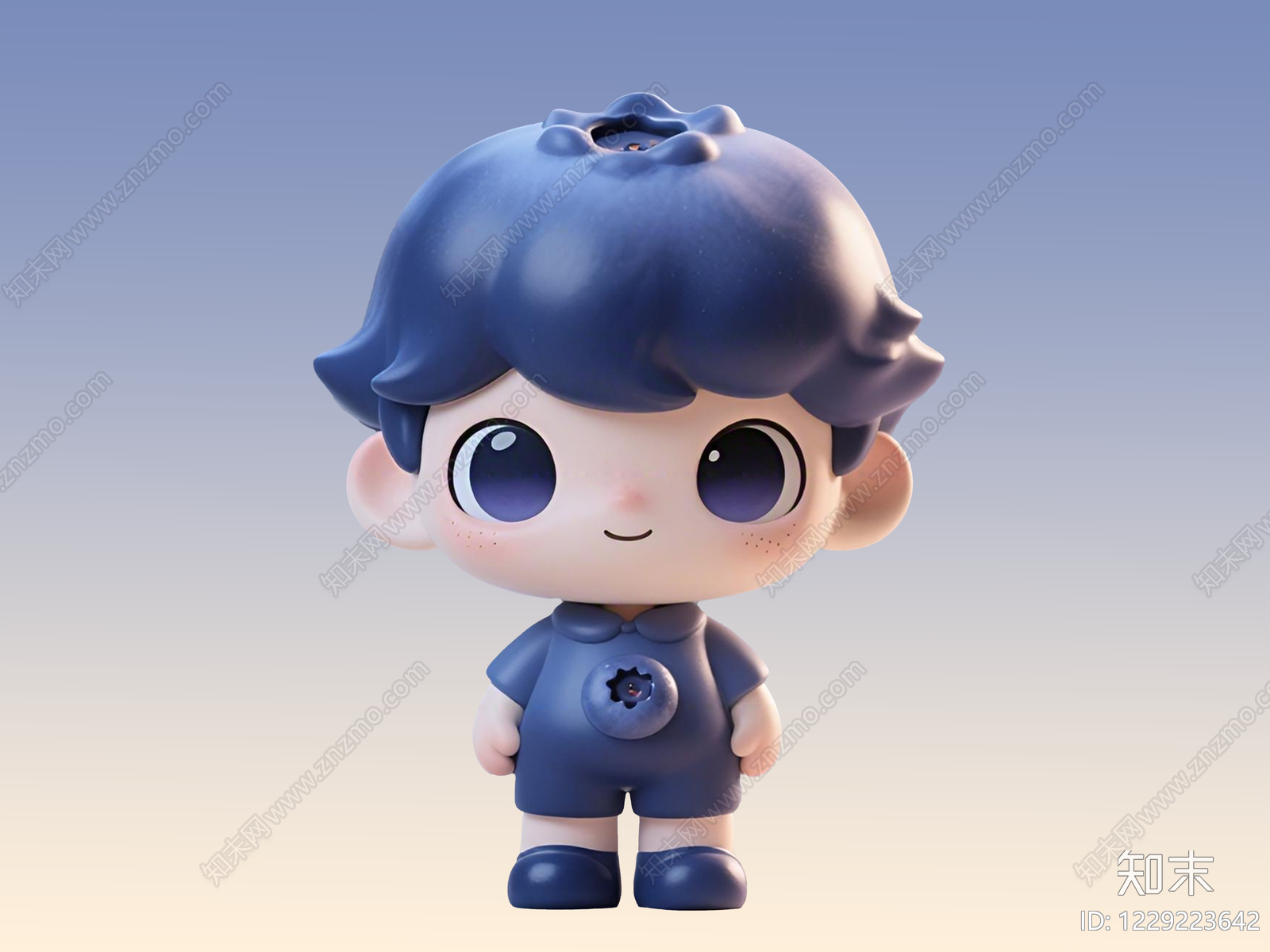 虚拟人物3D模型下载【ID:1229223642】