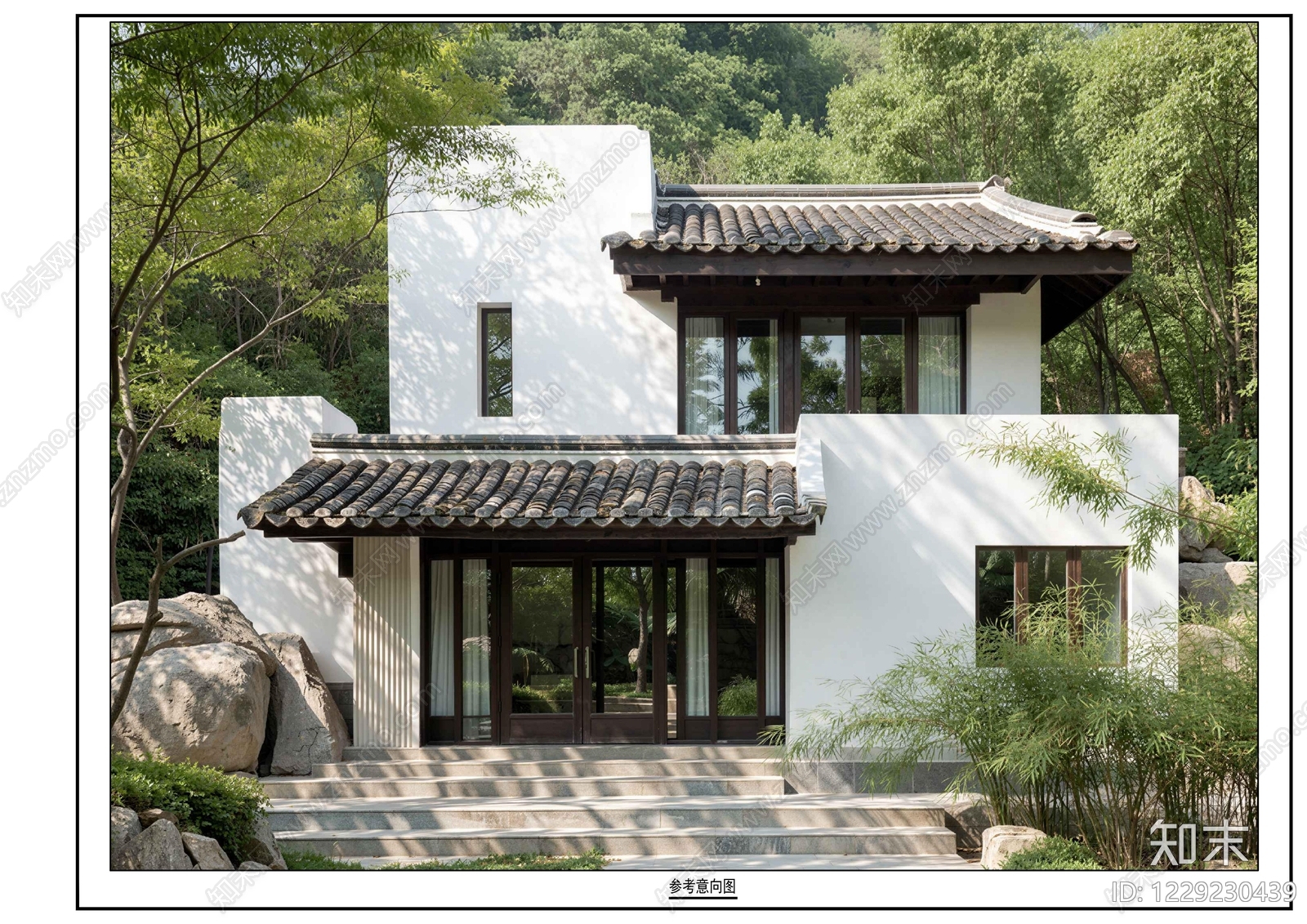 别墅建筑cad施工图下载【ID:1229230439】