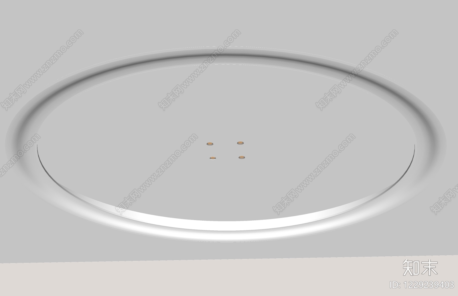 极简吊顶SU模型下载【ID:1229239403】
