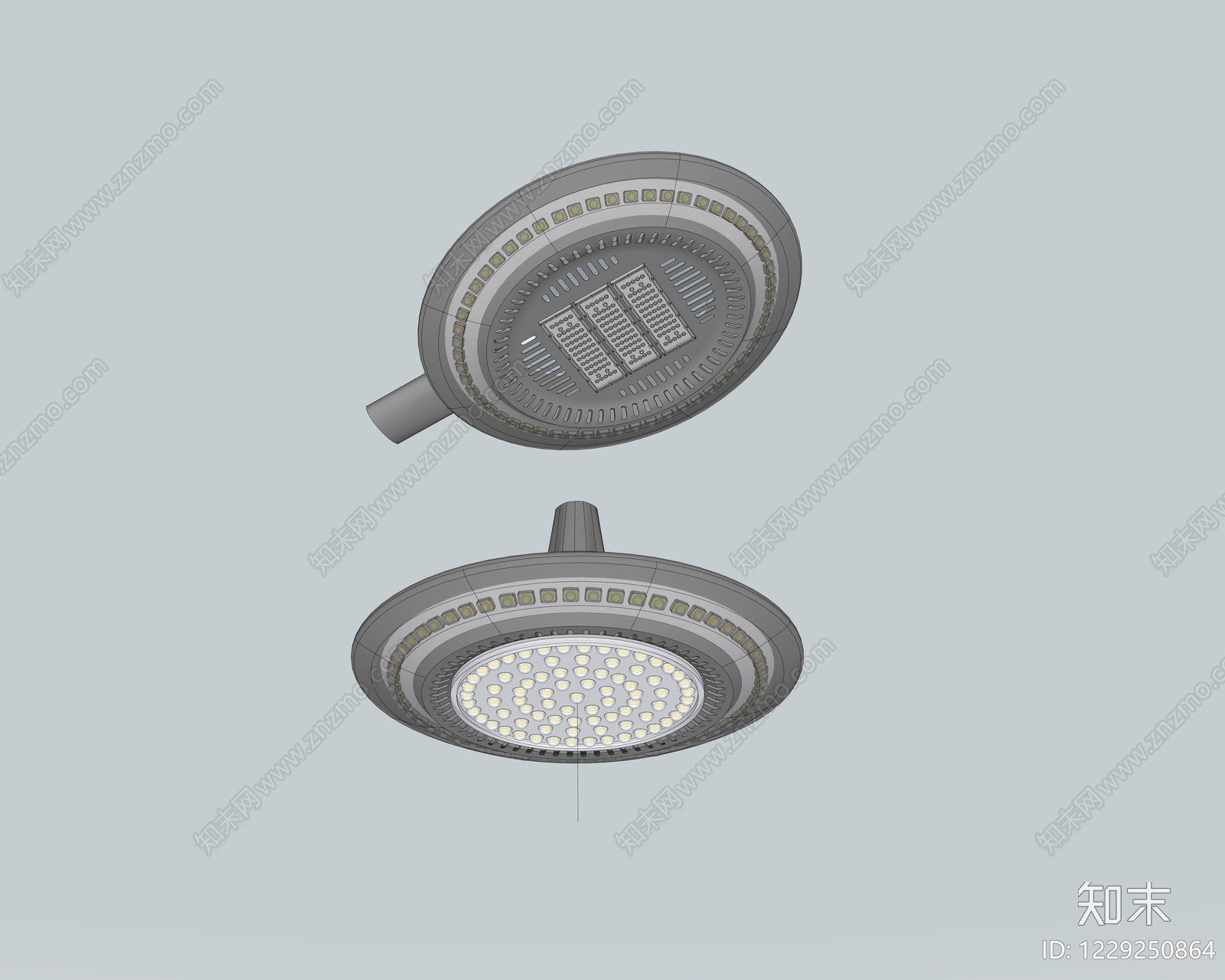 现代简约景观灯SU模型下载【ID:1229250864】