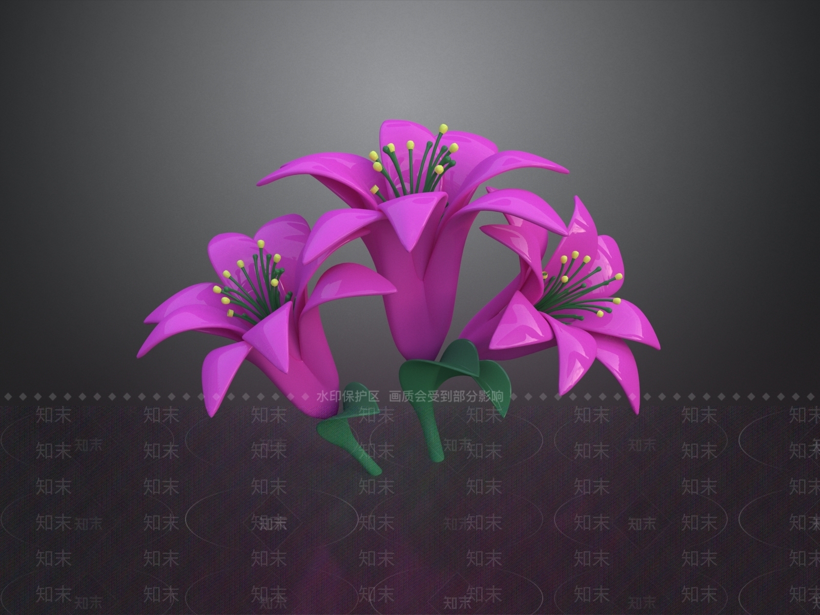 现代花池3D模型下载【ID:1229284228】