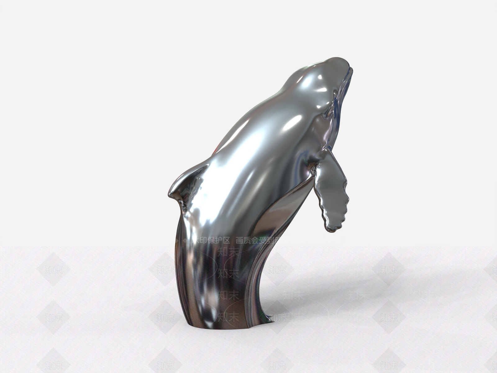 极简雕塑摆件3D模型下载【ID:1229337988】