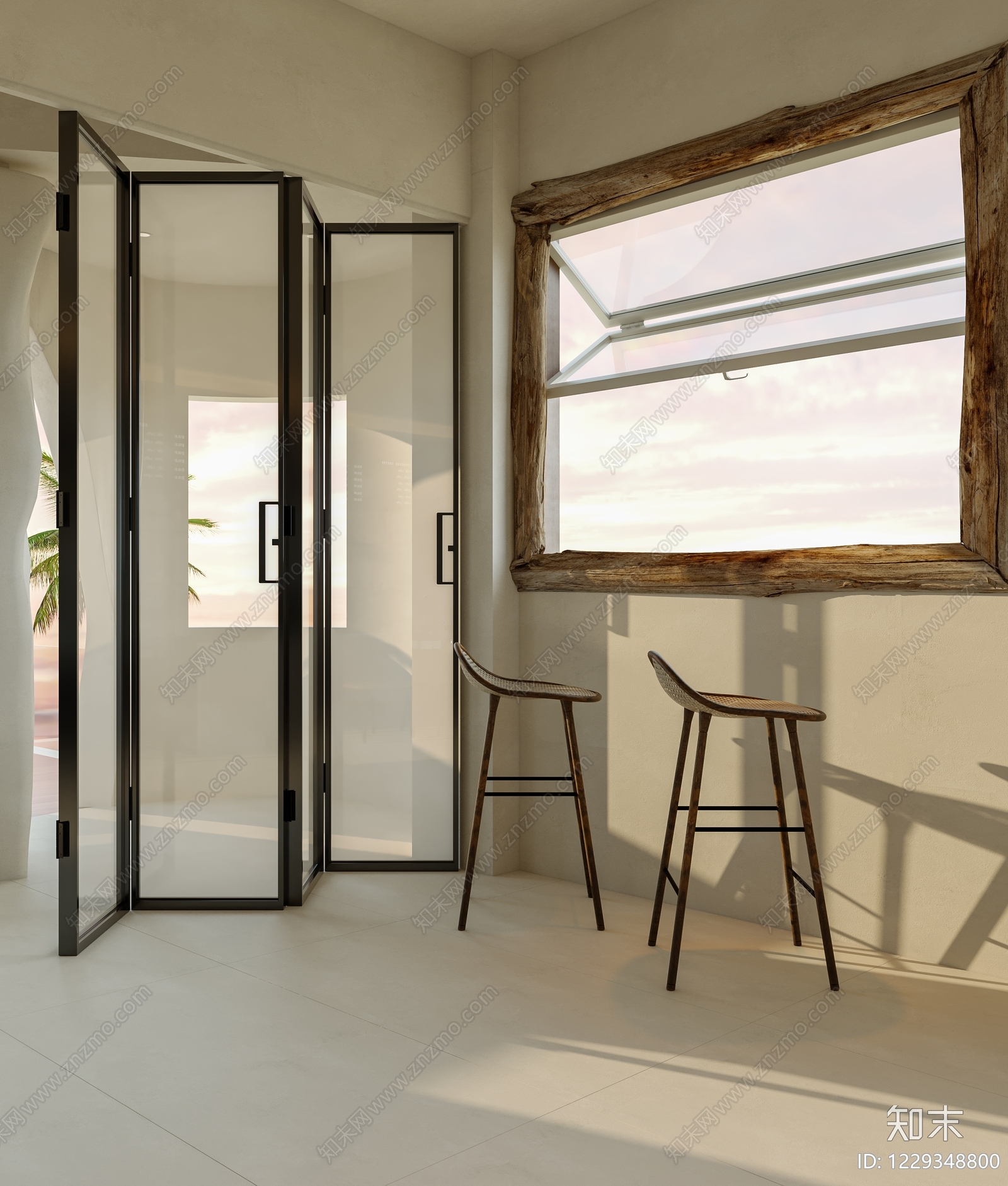 侘寂窗3D模型下载【ID:1229348800】