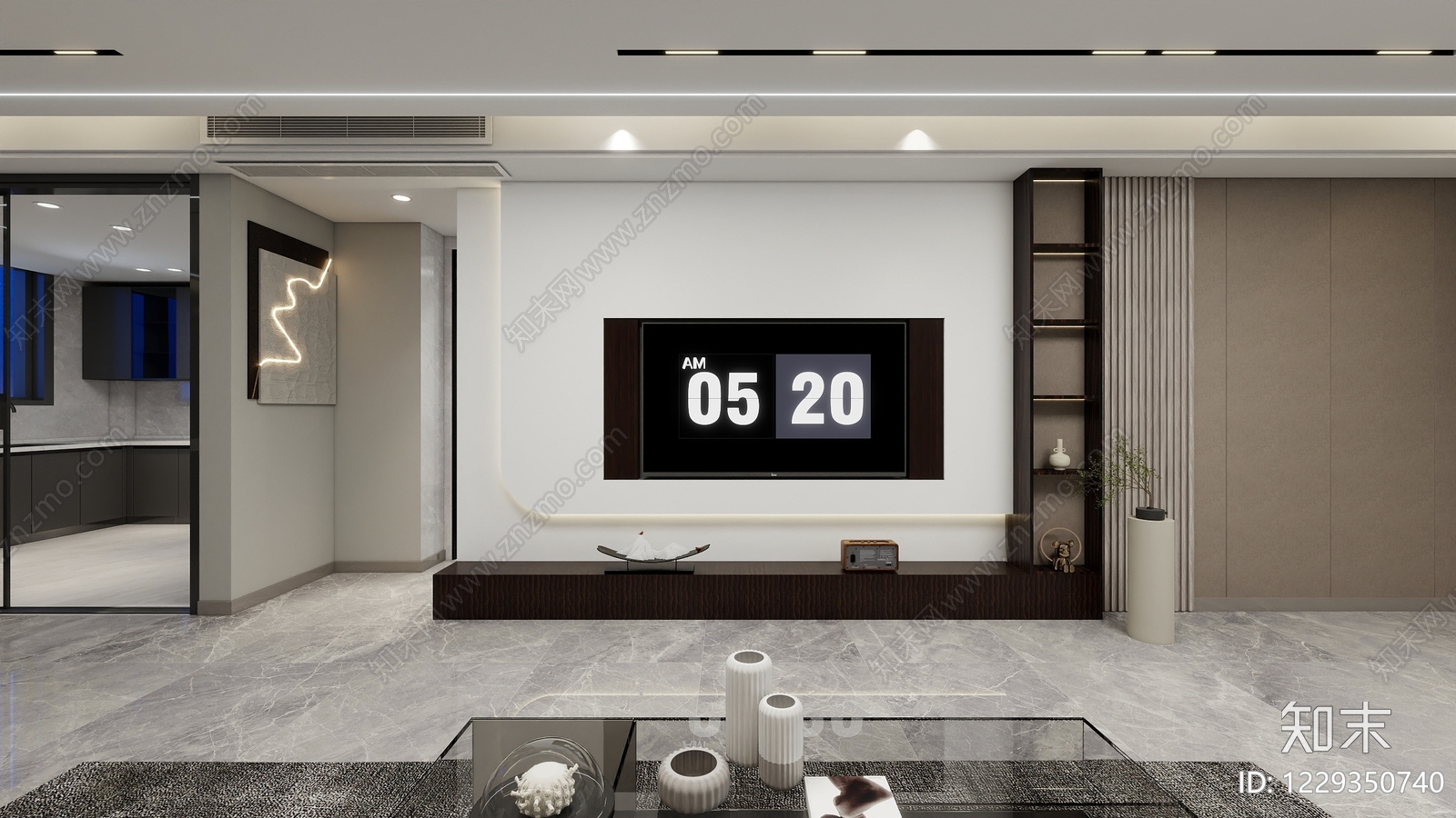 大平层cad施工图下载【ID:1229350740】