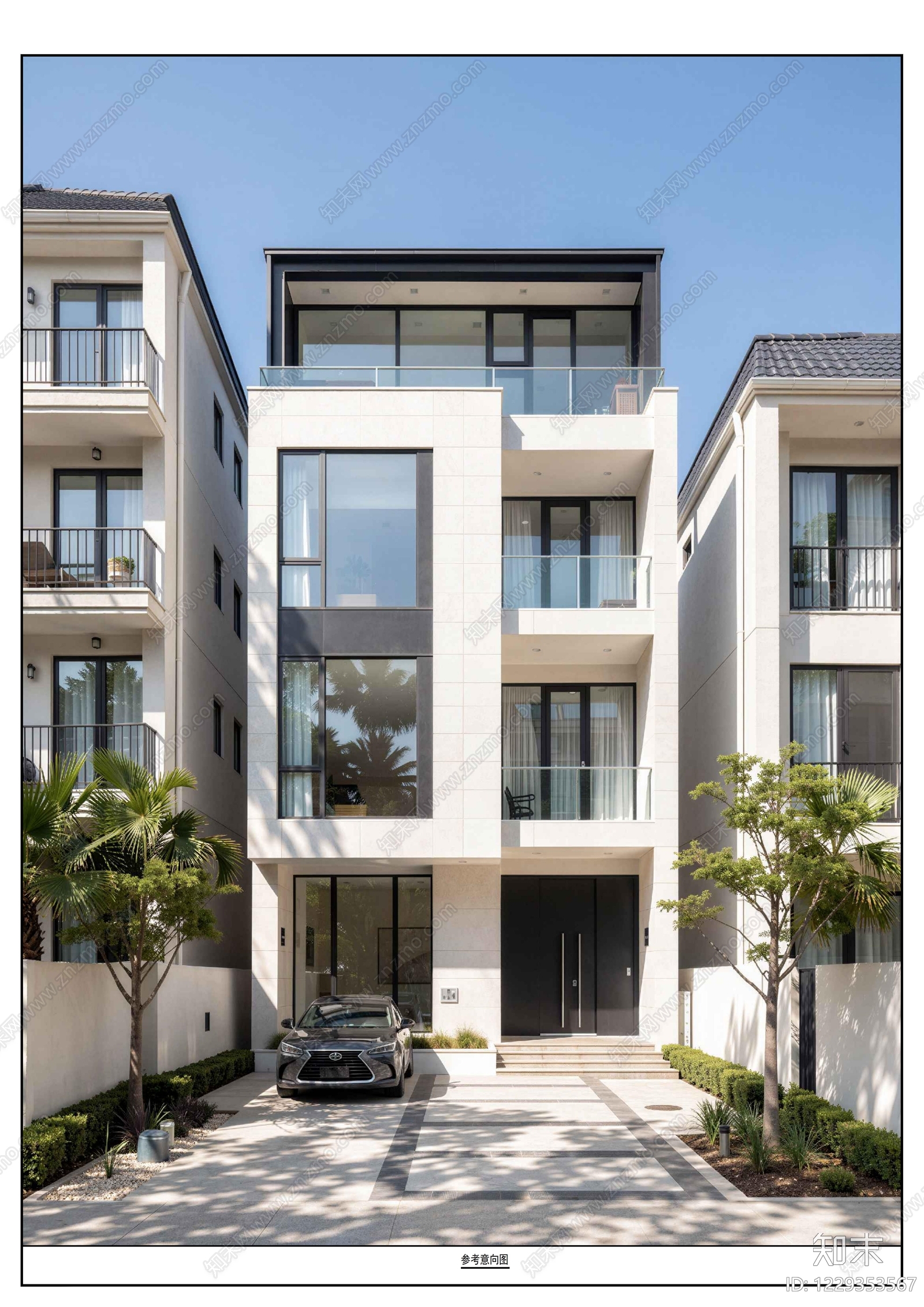 住宅楼建筑cad施工图下载【ID:1229353567】