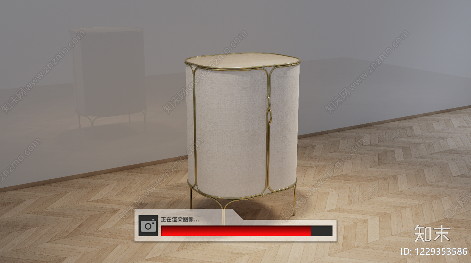 轻奢储物柜SU模型下载【ID:1229353586】
