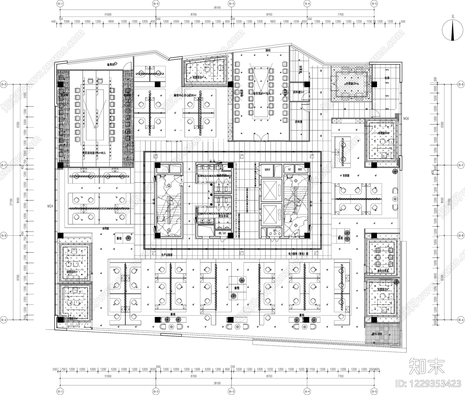 办公建筑CAD图纸