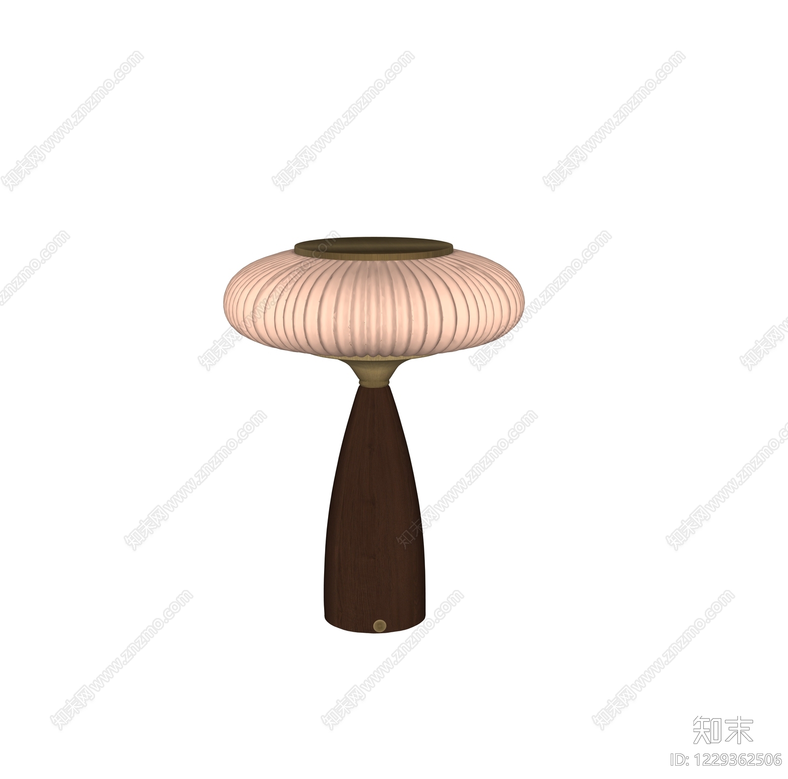 中古风台灯SU模型下载【ID:1229362506】