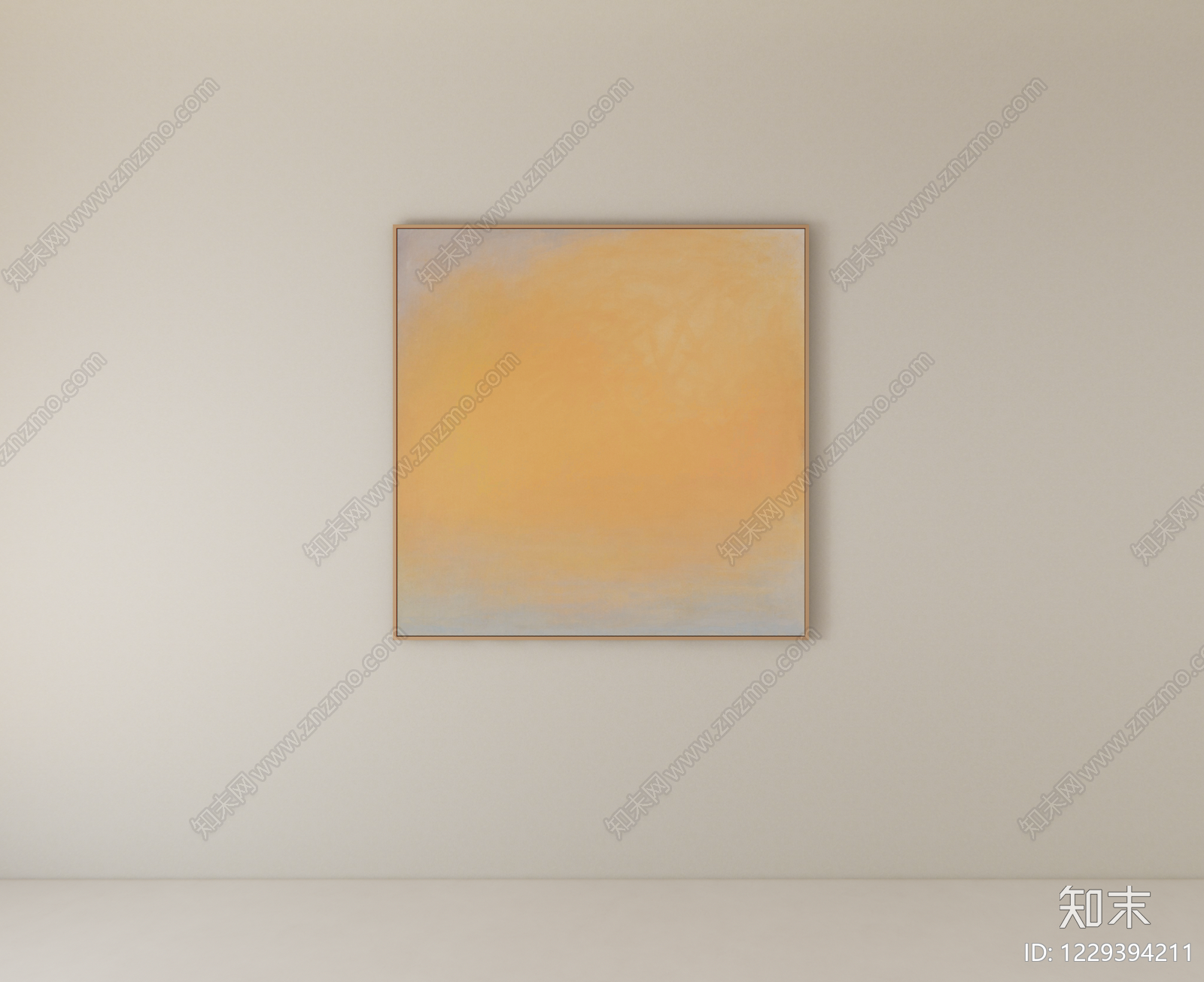 极简抽象画SU模型下载【ID:1229394211】