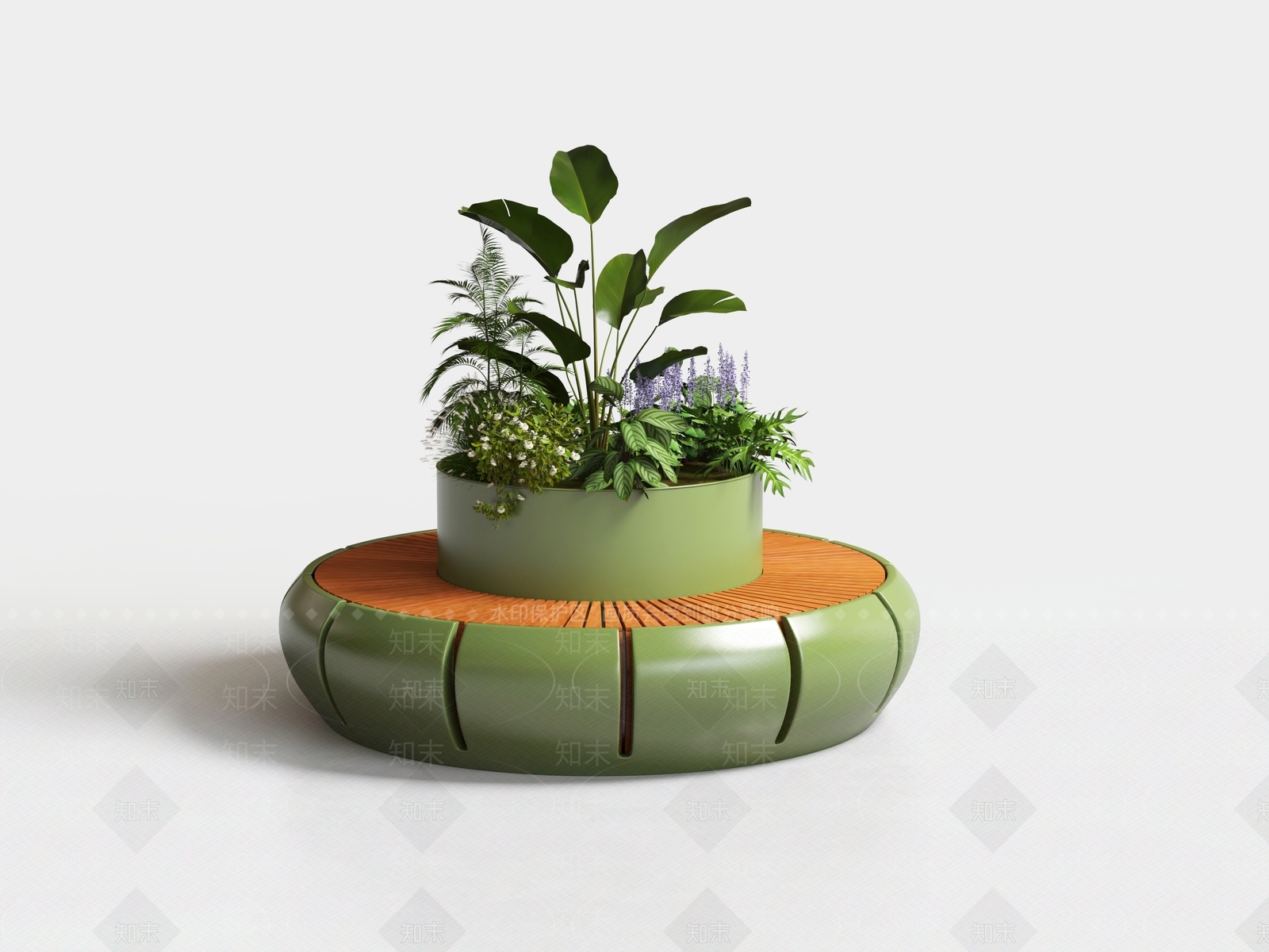 现代简约其他户外家具3D模型下载【ID:1229439425】