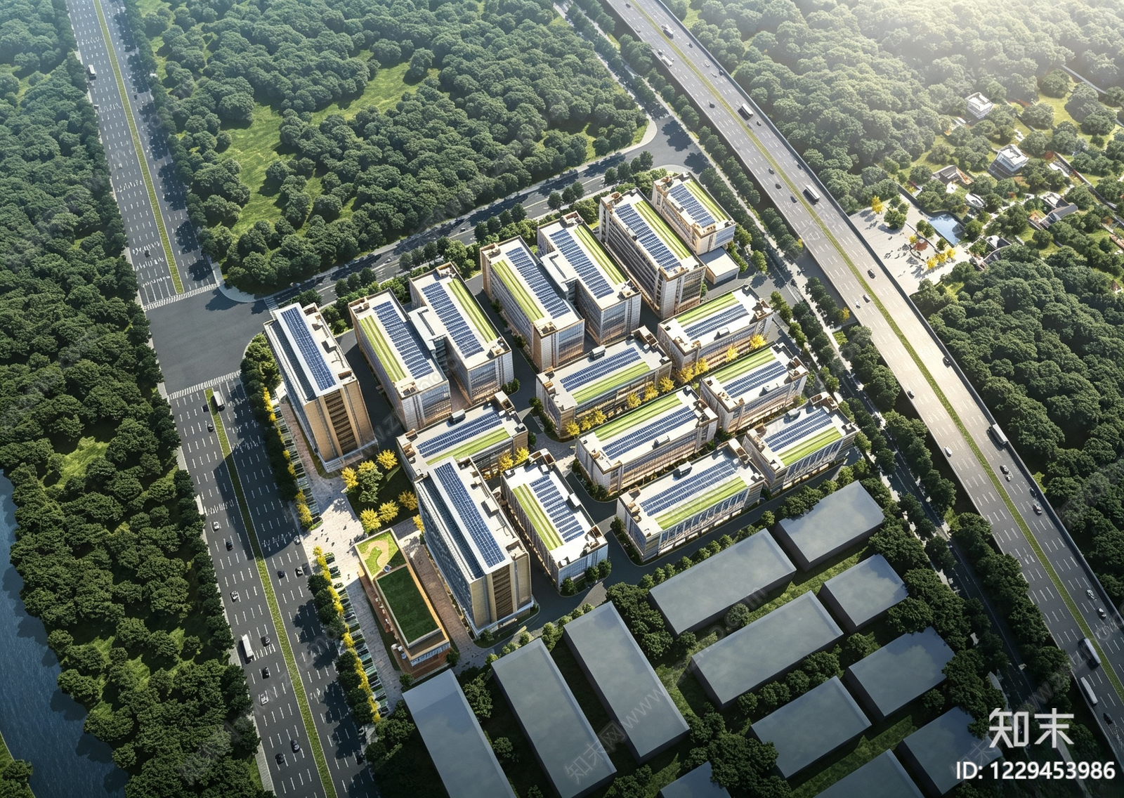 工业产业园建筑CAD图纸