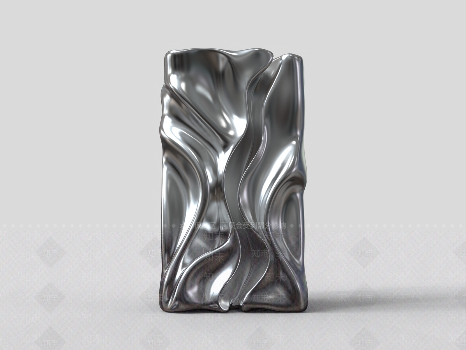 解构主义雕塑摆件3D模型下载【ID:1229463082】
