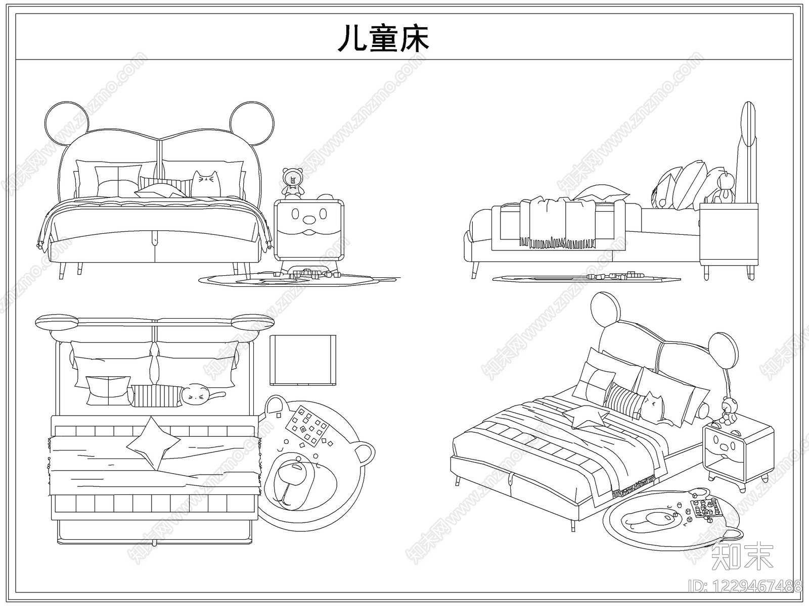 床cad施工图下载【ID:1229467488】