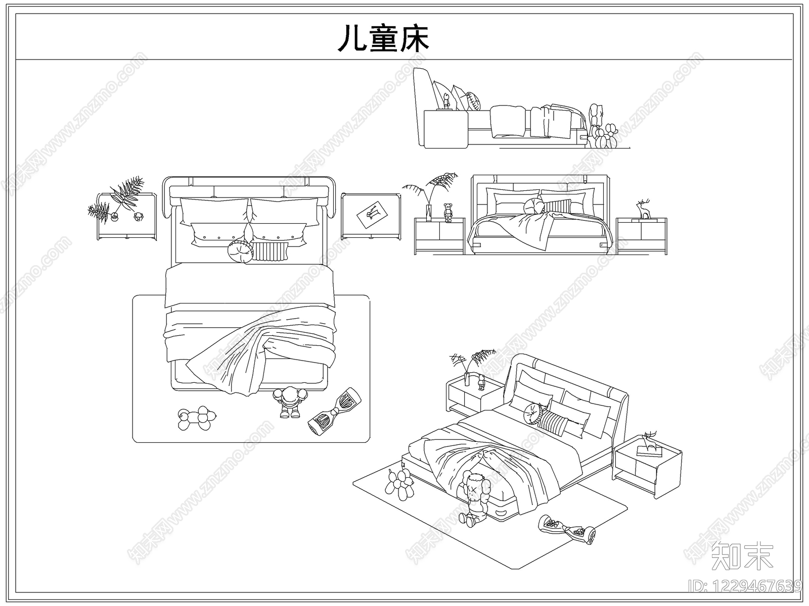 床cad施工图下载【ID:1229467639】