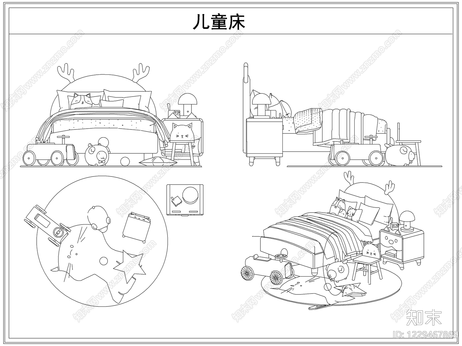床cad施工图下载【ID:1229467869】