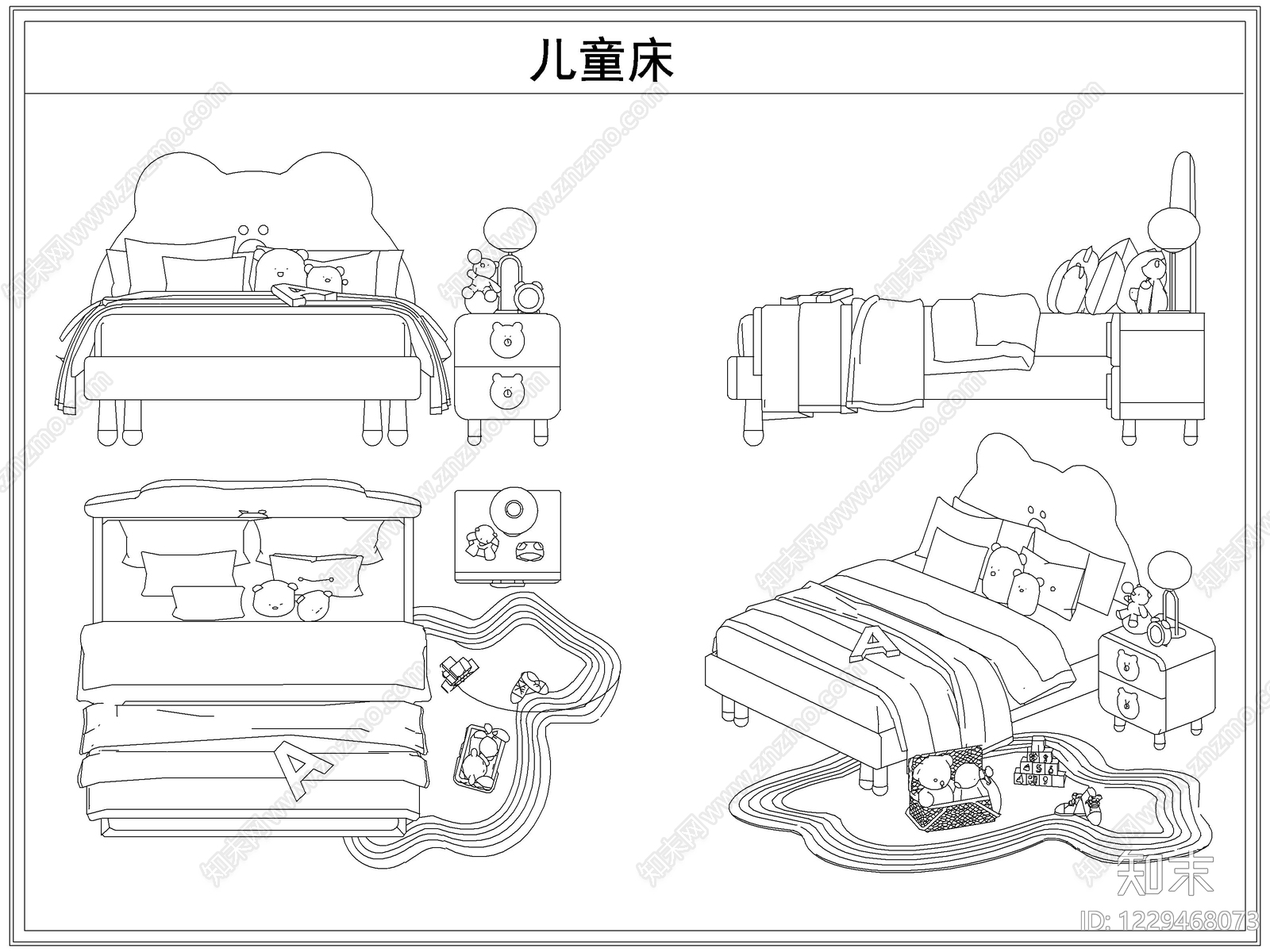床cad施工图下载【ID:1229468073】