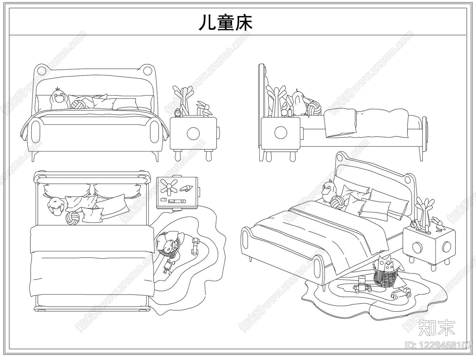 床cad施工图下载【ID:1229468107】