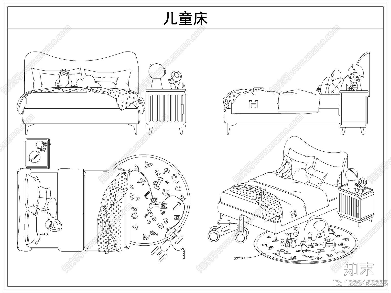 床cad施工图下载【ID:1229468235】